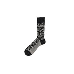 Rain Drop Crew Sock - Black mop