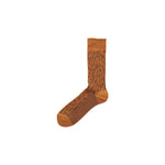 Rain Drop Crew Sock - Mustard