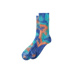 rototo_chunky_ribbed_tiedye_sock_turquoise