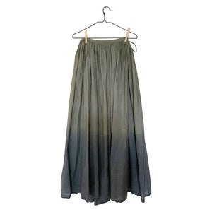 Khaki & Charcoal Tie Dye Skirt
