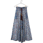Floral Palazzo Pant - Pistachio