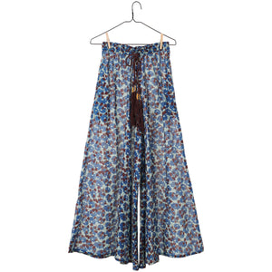 Floral Palazzo Pant - Pistachio
