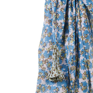 Floral Pareo - Taupe