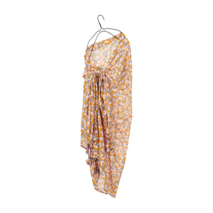 Floral Pareo - Margarita Orange