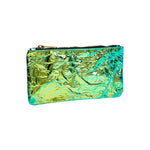 Iridescent Small Pouch - Green