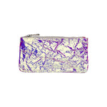 Iridescent Small Foil Pouch - Pink