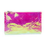 Iridescent Medium Pouch - Pink