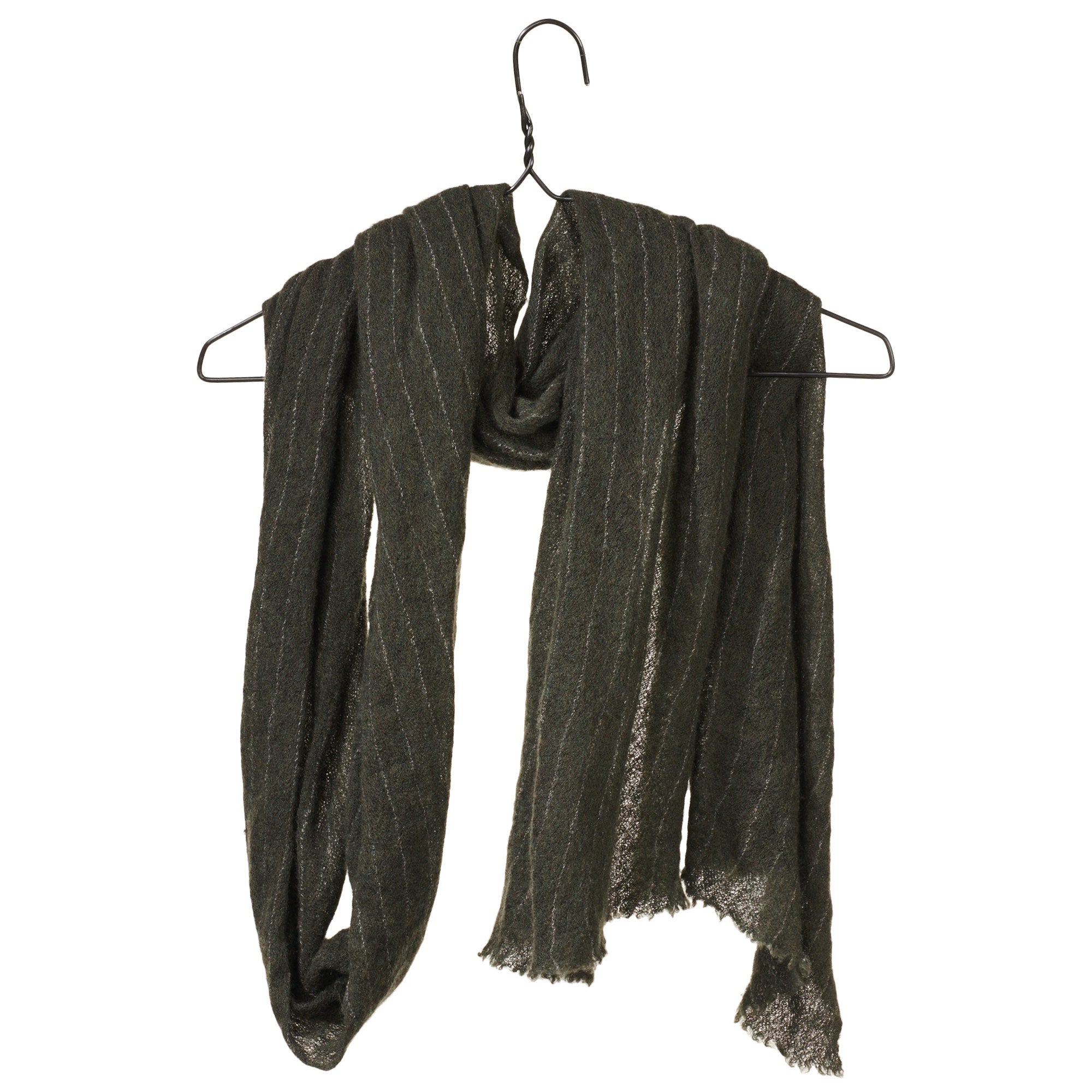 Piquet Pinstripe Melange Scarf