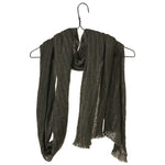 Piquet Pinstripe Melange Scarf